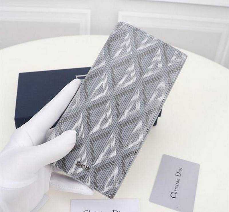디올 CD 다이아몬드버티컬 장지갑 | 18.5 x 9.5cm