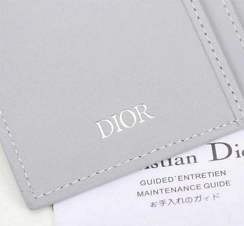 디올 CD 다이아몬드버티컬 장지갑 | 18.5 x 9.5cm