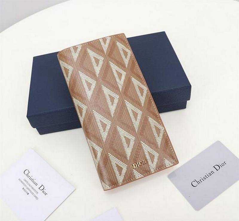 디올 CD 다이아몬드버티컬 장지갑 | 18.5 x 9.5cm