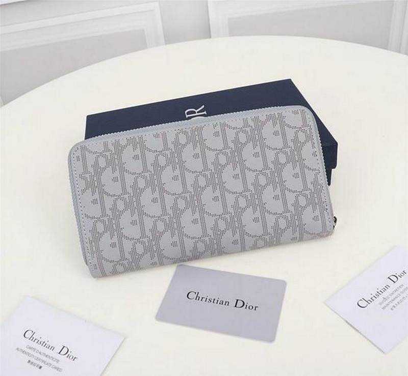 디올 CD 오블리크 갤럭시 지퍼 장지갑 | 19.8 x 11cm
