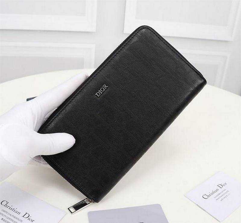 디올 CD 오블리크 갤럭시 지퍼 장지갑 | 19.8 x 11cm