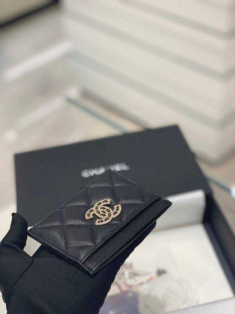 샤넬22ss 카드 홀더 | 7.5 x 11.2 x 0.5cm