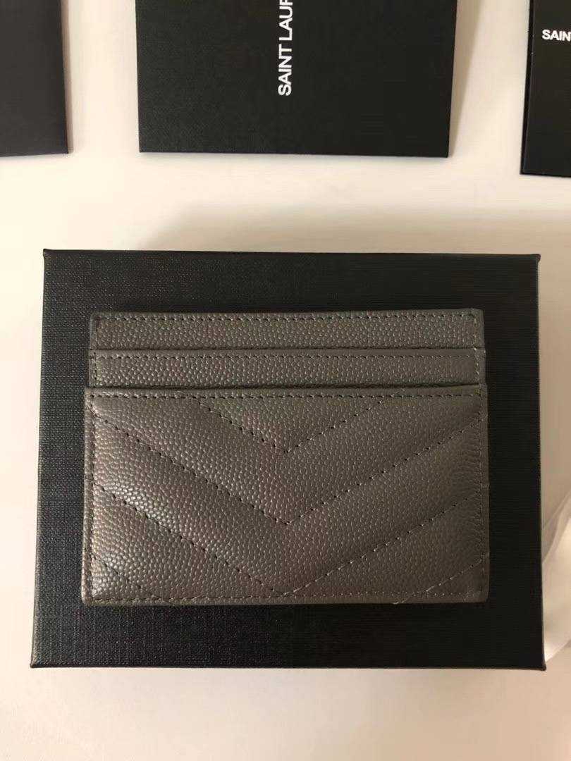 입생로랑 모노그램 퀼팅 카드홀더 423291 | 10 x 7.5 x 0.5cm