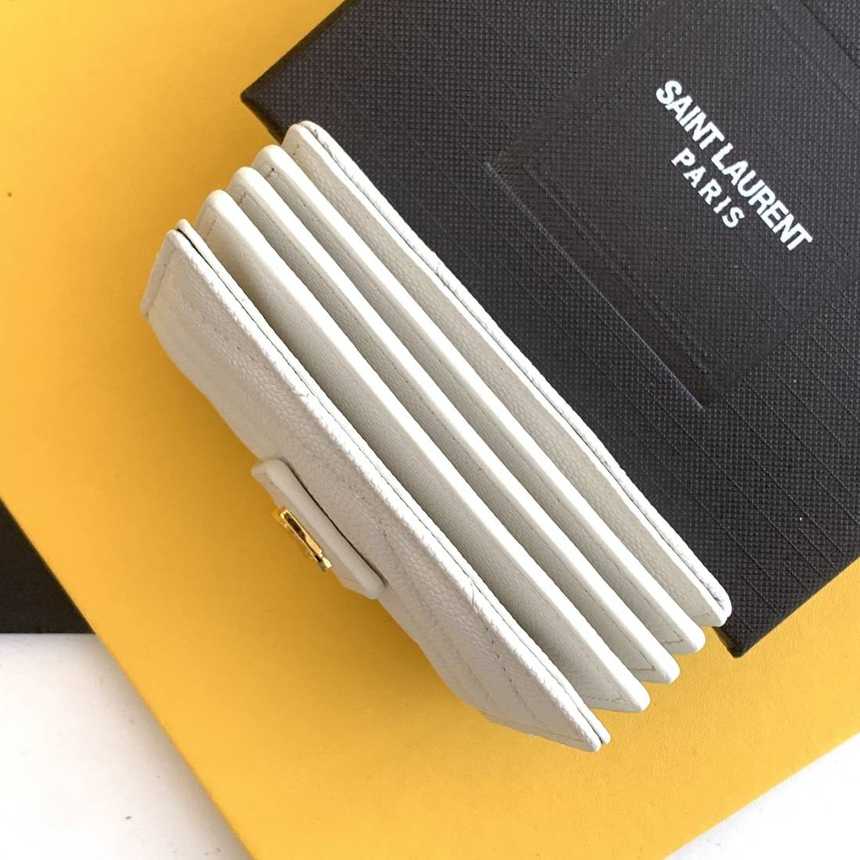 입생로랑 마틀라세 아코디언 카드지갑 607907 | 10 x 8 x 3cm