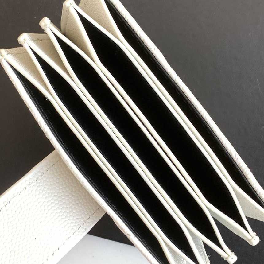 입생로랑 마틀라세 아코디언 카드지갑 607907 | 10 x 8 x 3cm