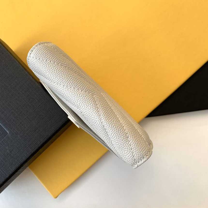 입생로랑 모노그램 쉐브론 3단 반지갑 403943 | 12 x 10 x 2.5cm