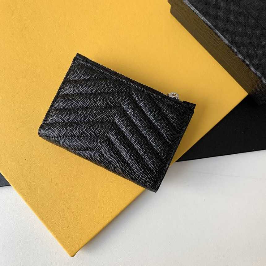 입생로랑 모노그램 퀼팅 지퍼 투파트 반지갑 575974 | 13 x 9 x 1.5cm
