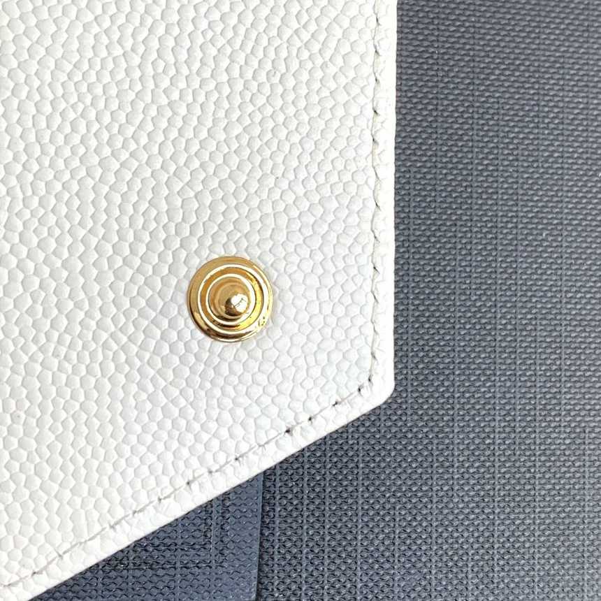 입생로랑 모노그램 믹스 엔벨로프 중지갑 651026 | 13 x 9.5 x 3cm