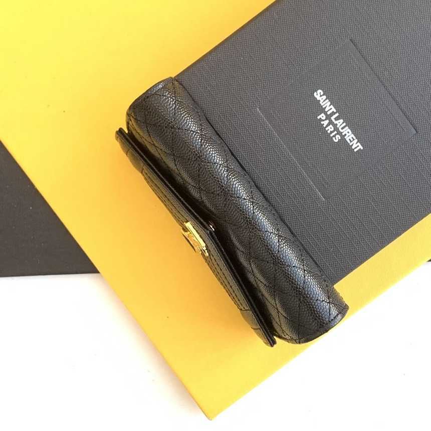 입생로랑 모노그램 믹스 엔벨로프 중지갑 651026 | 13 x 9.5 x 3cm