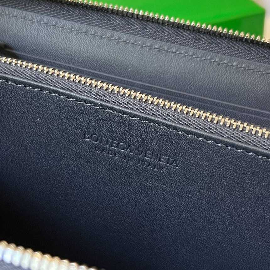 보테가베네타 인트레치아토 지퍼 어라운드 장지갑 649607 | 19 x 11.4 x 2cm