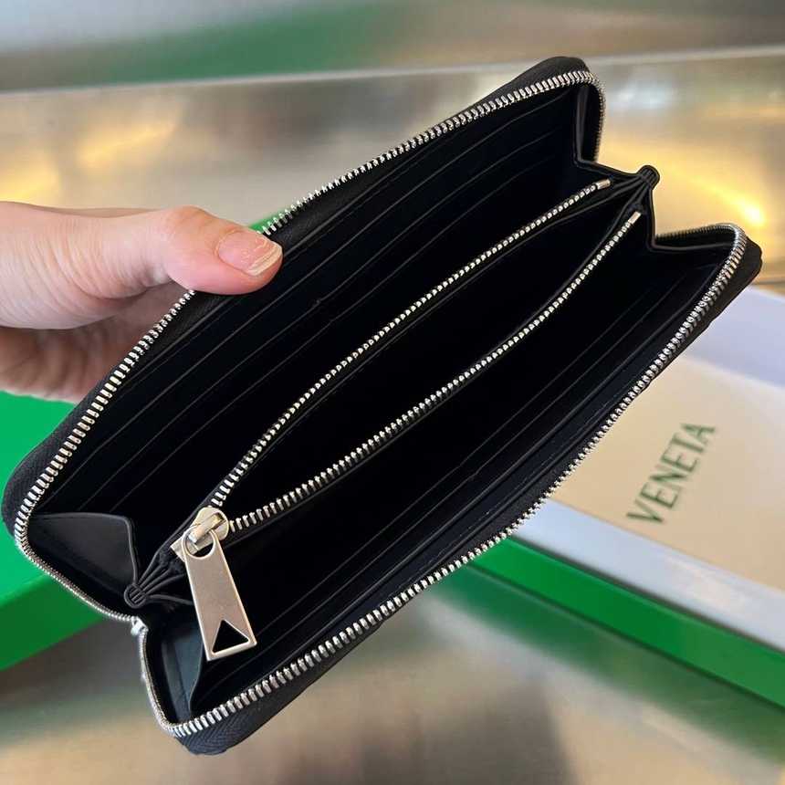 보테가 인트레치아토 지퍼 장지갑 593217 | 19 x 10 x 2cm