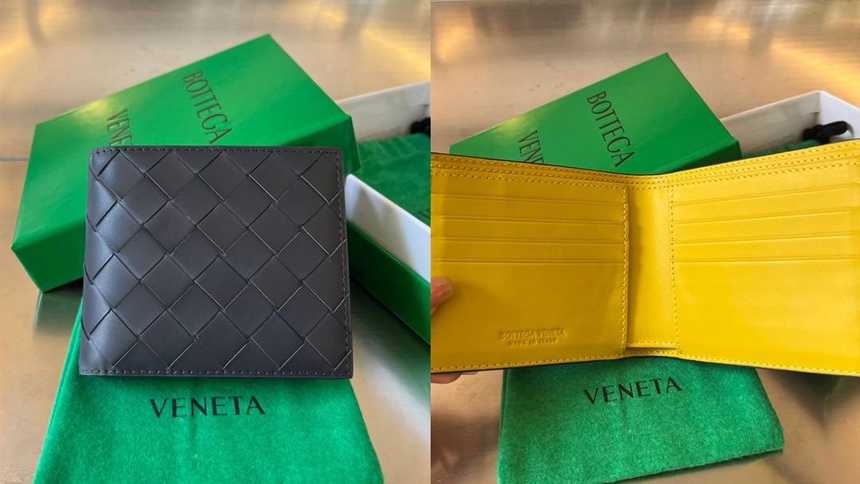 보테가 인트레치아토 반지갑 605721(내부머스타드) | 11.5 x 9.5 x 1cm