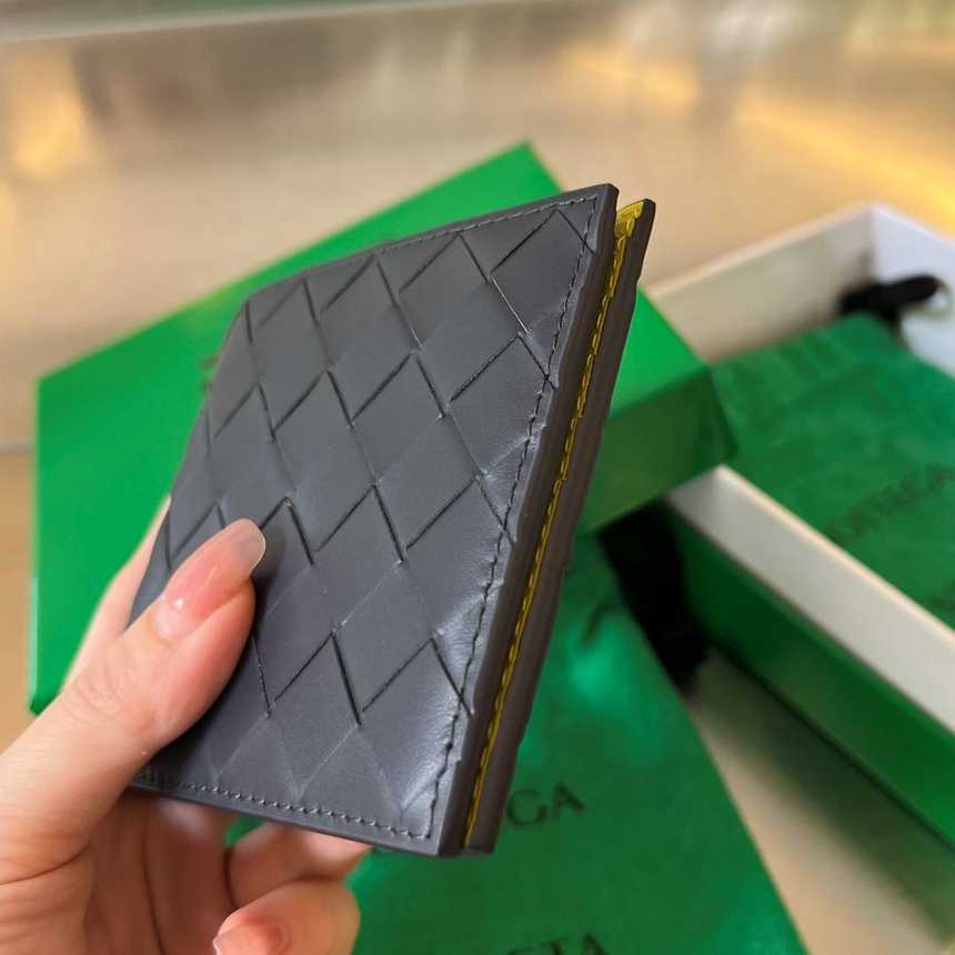 보테가 인트레치아토 반지갑 605721(내부머스타드) | 11.5 x 9.5 x 1cm