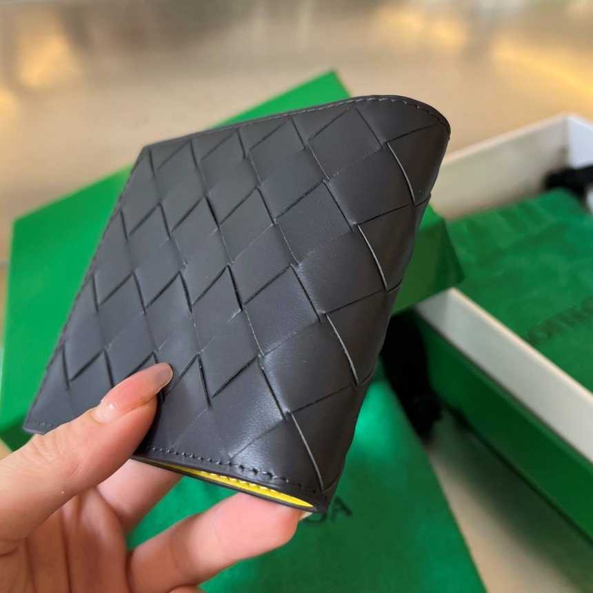 보테가 인트레치아토 반지갑 605721(내부머스타드) | 11.5 x 9.5 x 1cm