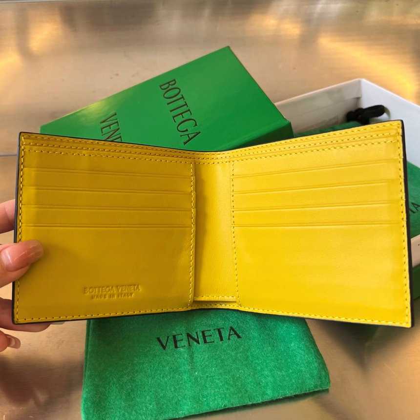보테가 인트레치아토 반지갑 605721(내부머스타드) | 11.5 x 9.5 x 1cm