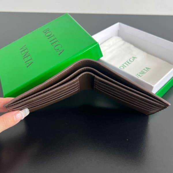 보테가 인트레치아토 컬러블럭 반지갑 743211 | 11.5 x 9.5cm