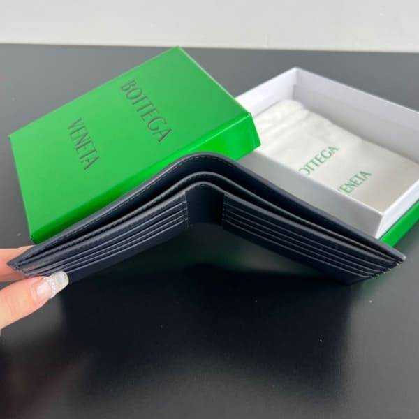 보테가 인트레치아토 컬러블럭 반지갑 743211 | 11.5 x 9.5cm