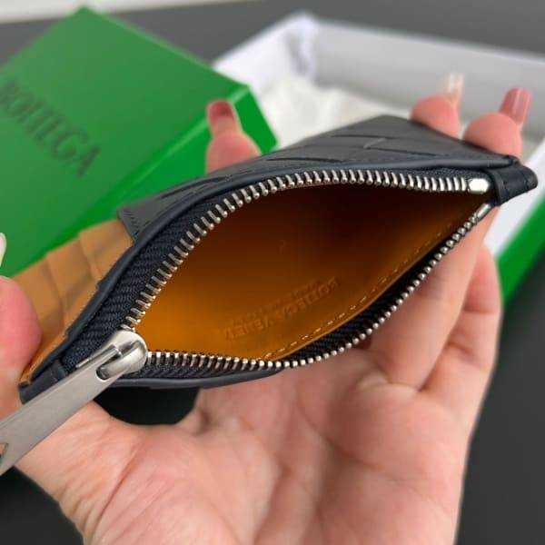 보테가 인트레치아토 우븐 지퍼 카드지갑 755985 | 11.5 x 7.5cm