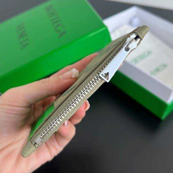 보테가 인트레치아토 우븐 지퍼 카드지갑 755985 | 11.5 x 7.5cm
