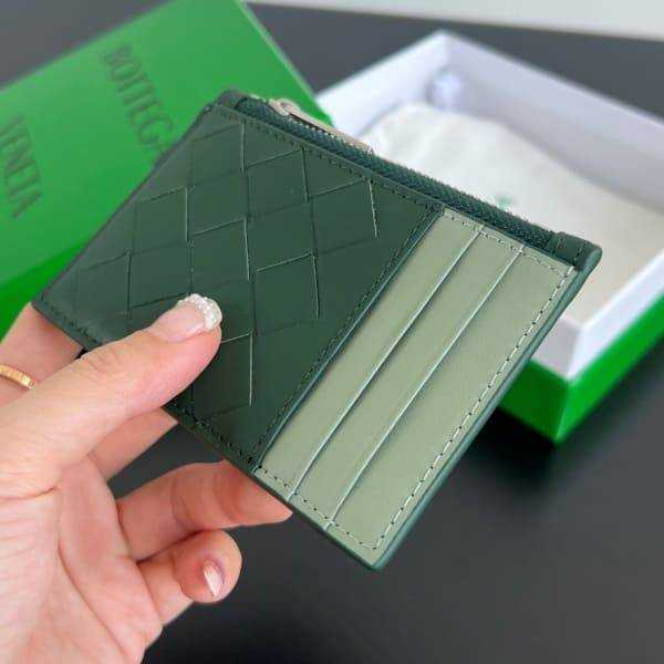 보테가 인트레치아토 우븐 지퍼 카드지갑 755985 | 11.5 x 7.5cm