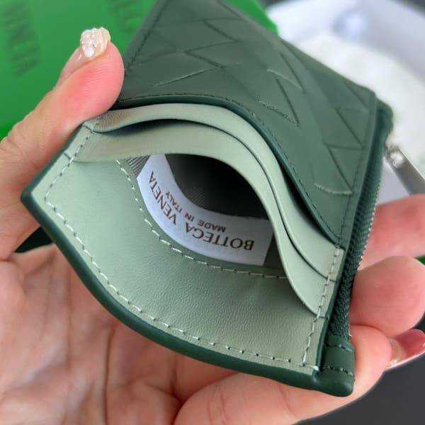보테가 인트레치아토 우븐 지퍼 카드지갑 755985 | 11.5 x 7.5cm