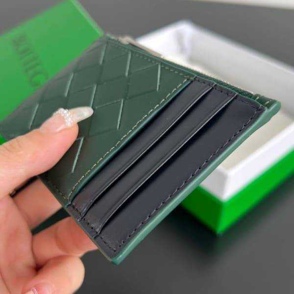 보테가 인트레치아토 우븐 지퍼 카드지갑 755985 | 11.5 x 7.5cm