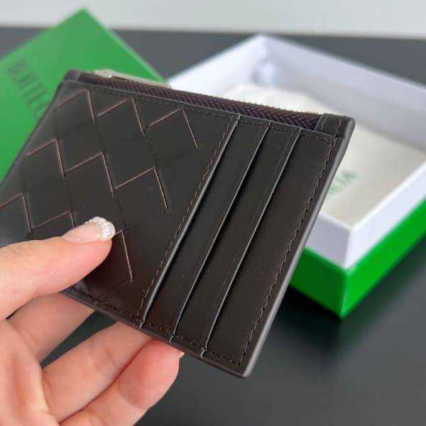 보테가 인트레치아토 우븐 지퍼 카드지갑 755985 | 11.5 x 7.5cm