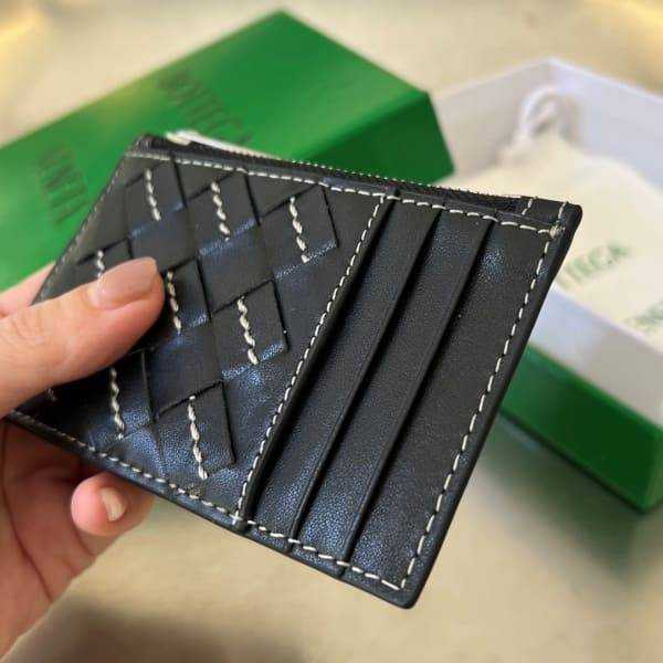 보테가 인트레치아토 우븐 지퍼 카드지갑 755985 | 11.5 x 7.5cm