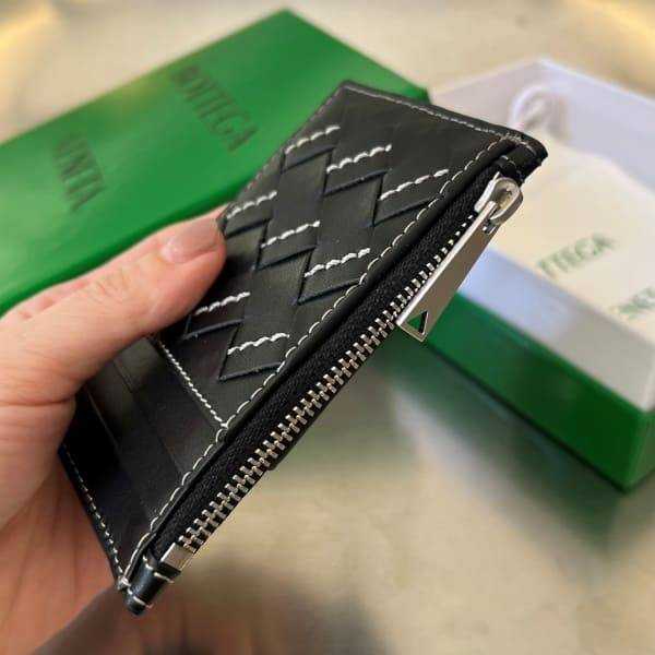 보테가 인트레치아토 우븐 지퍼 카드지갑 755985 | 11.5 x 7.5cm