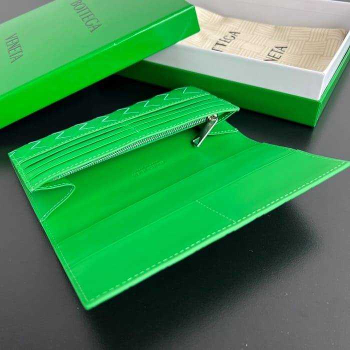 보테가 인트레치아토 가로형 장지갑 749438 | 19 x 9.5 x 1.5cm