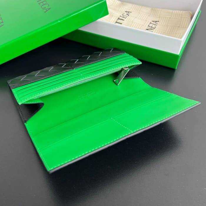 보테가 인트레치아토 가로형 장지갑 749438 | 19 x 9.5 x 1.5cm