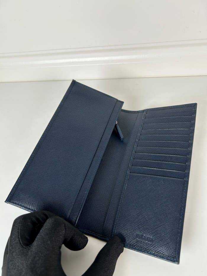 프라다 사피아노 다크블루 장지갑 2M0836 | 9.5 x 19cm