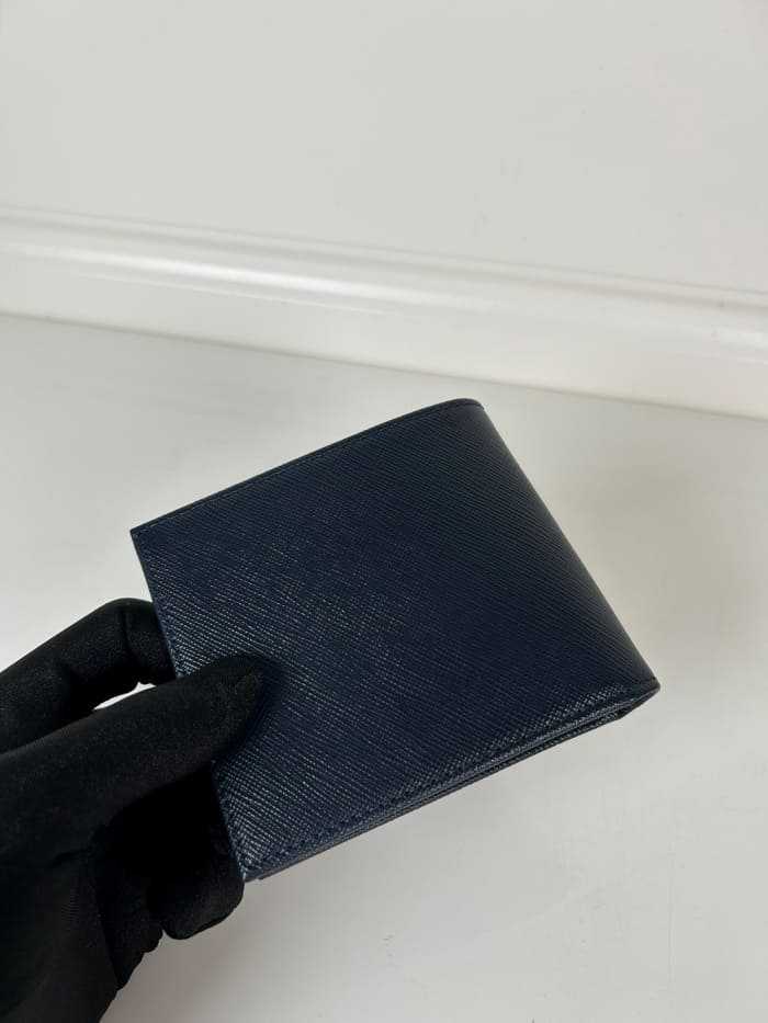 프라다 사피아노 다크블루 반지갑 2M0513 | 11 x 9.5cm