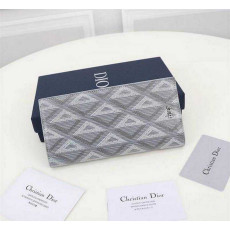 디올 CD 다이아몬드버티컬 장지갑 | 18.5 x 9.5cm
