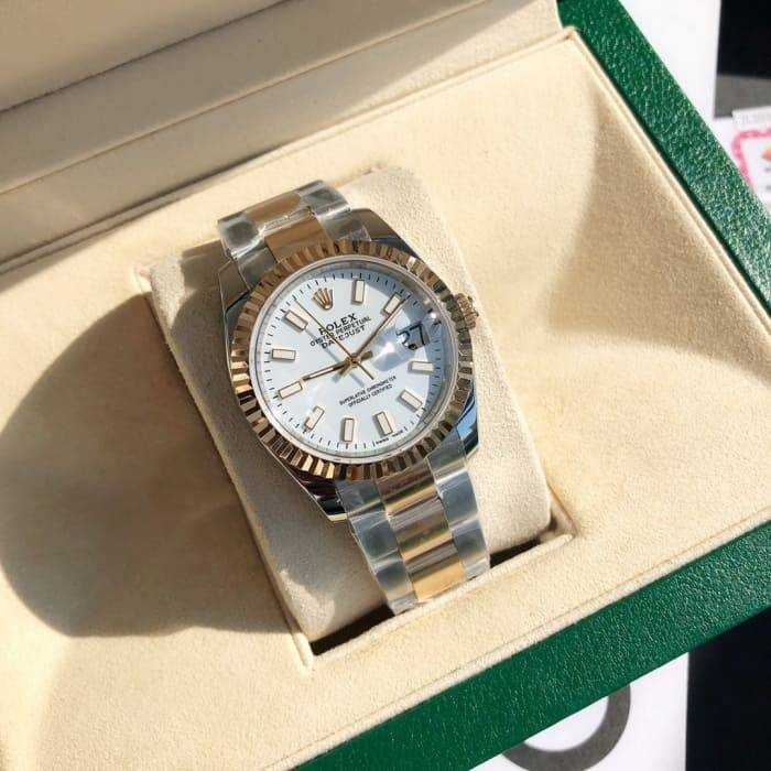 로렉스 데이저스트 흰판 18K | 여성36mm , 남성41mm
