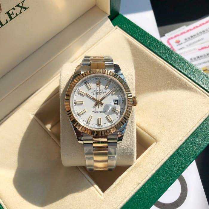 로렉스 데이저스트 흰판 18K | 여성36mm , 남성41mm