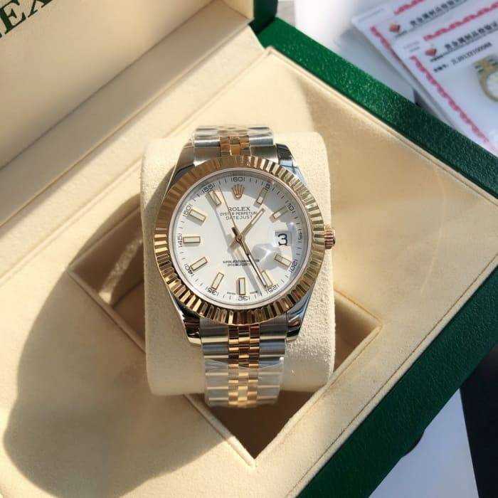 로렉스 데이저스트 흰판 18K | 여성36mm , 남성41mm