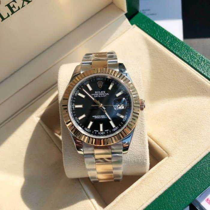 로렉스 데이저스트 검판 18K | 여성36mm , 남성41mm