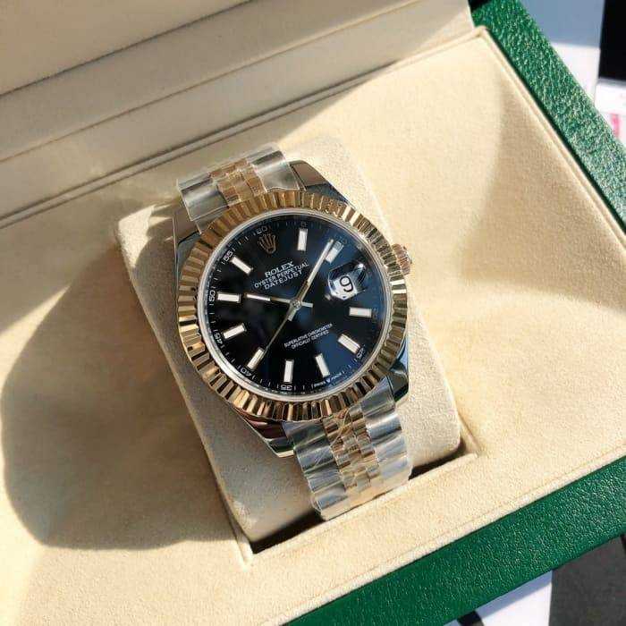 로렉스 데이저스트 검판 18K | 여성36mm , 남성41mm