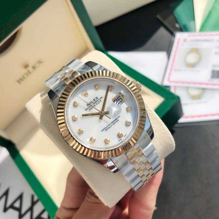 로렉스 데이저스트 텐 포인트 다이아 흰판 18K | 여성36mm , 남성41mm