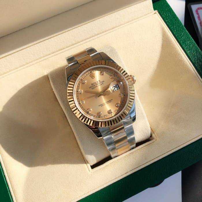 로렉스 데이저스트 텐 포인트 다이아 골드 18K | 여성36mm , 남성41mm
