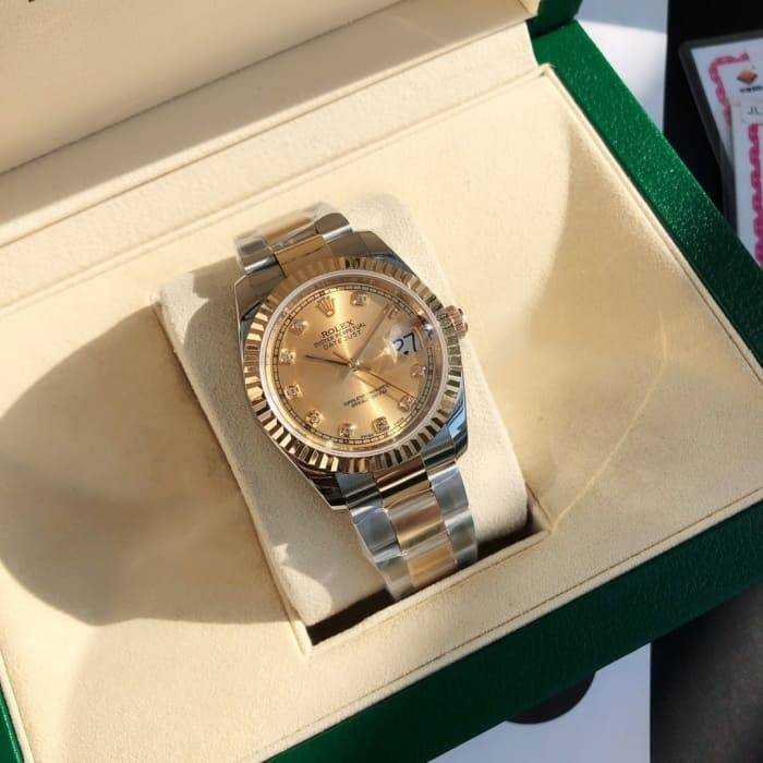 로렉스 데이저스트 텐 포인트 다이아 골드 18K | 여성36mm , 남성41mm