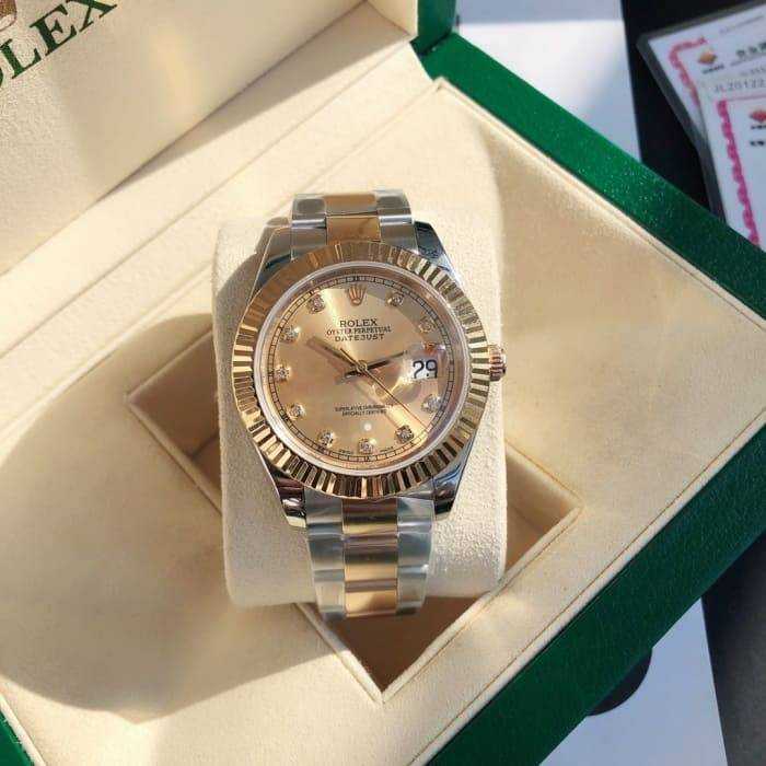 로렉스 데이저스트 텐 포인트 다이아 골드 18K | 여성36mm , 남성41mm