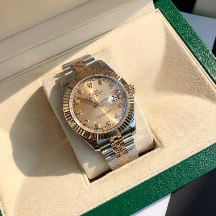 로렉스 데이저스트 텐 포인트 다이아 골드 18K | 여성36mm , 남성41mm