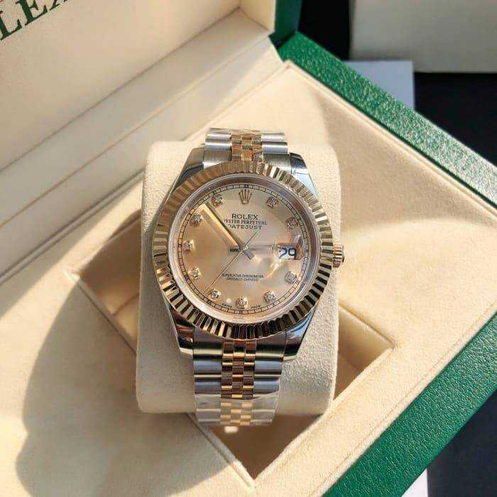 로렉스 데이저스트 텐 포인트 다이아 골드 18K | 여성36mm , 남성41mm