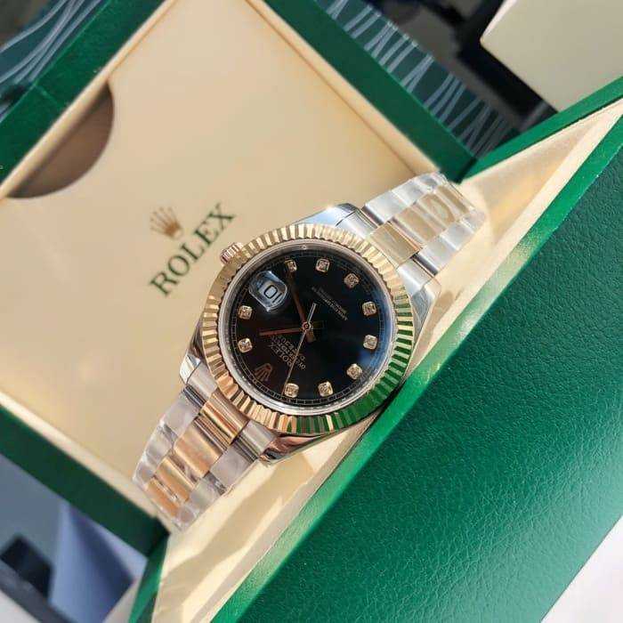 로렉스 데이저스트 텐 포인트 다이아 검판 18K | 여성36mm , 남성41mm