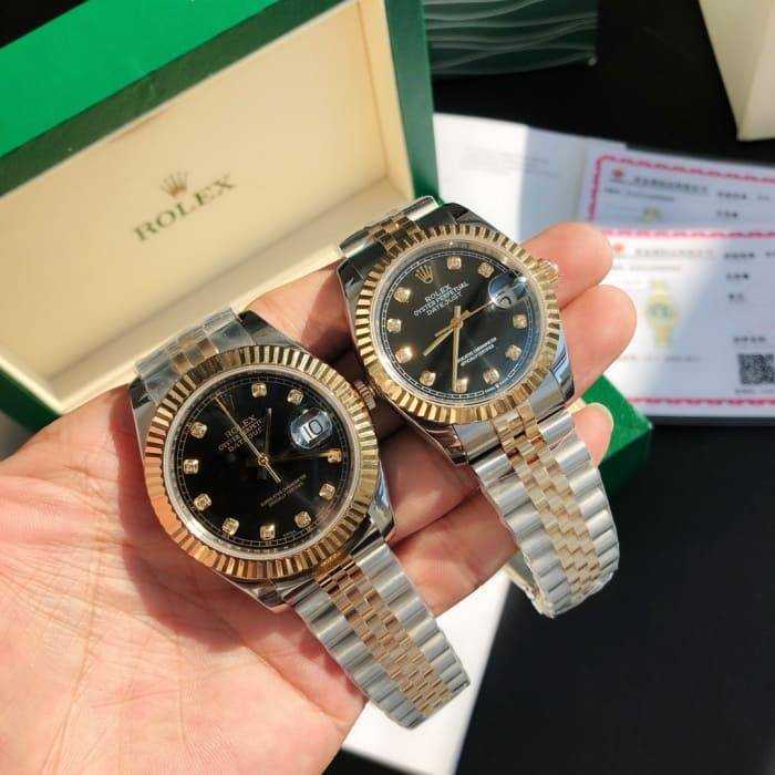 로렉스 데이저스트 텐 포인트 다이아 18K | 여성36mm , 남성41mm