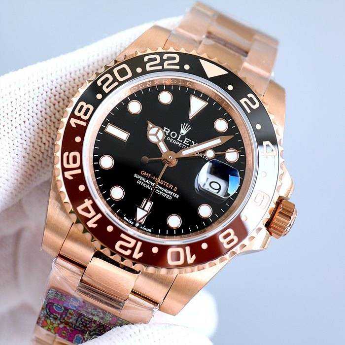 롤렉스 GMT 마스터2 루트비어 | 남성 40mm