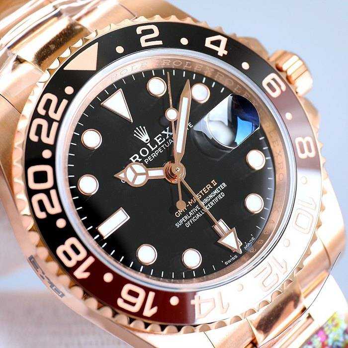 롤렉스 GMT 마스터2 루트비어 | 남성 40mm