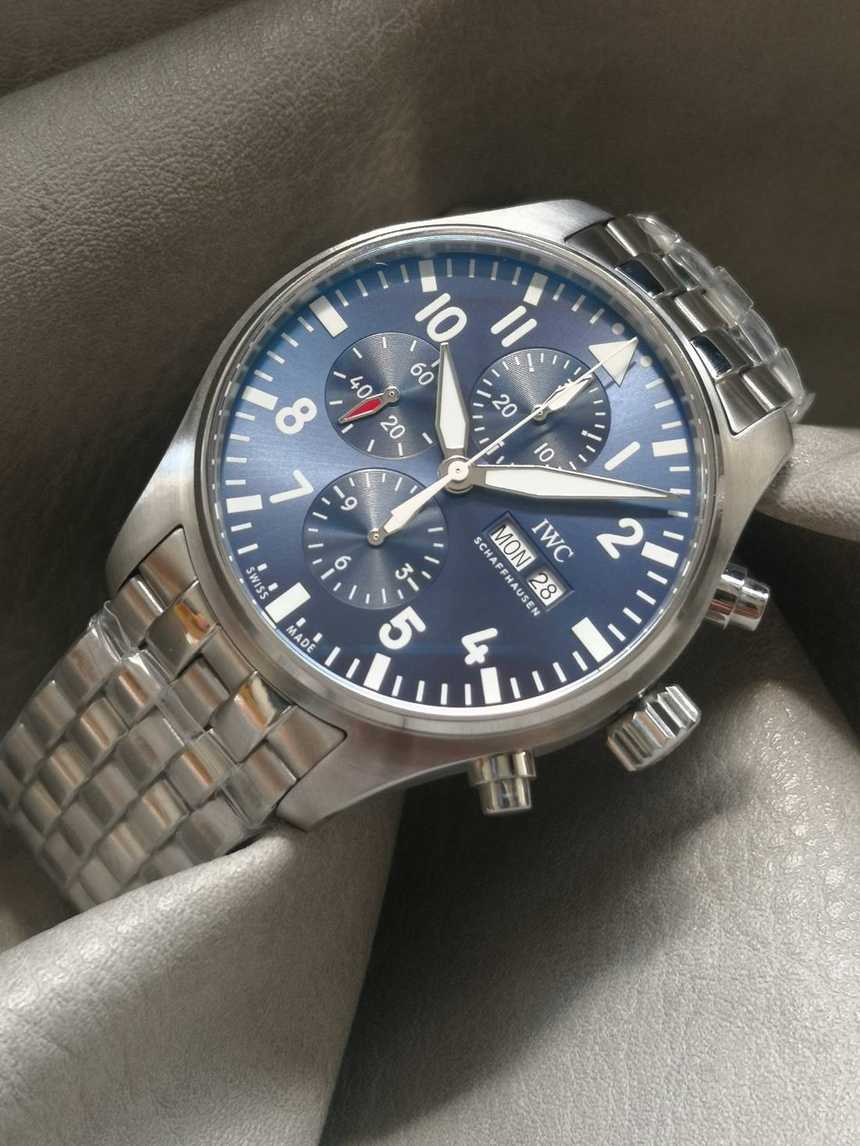 IWC 파일럿 크로노 청판 어린왕자 | 43mm